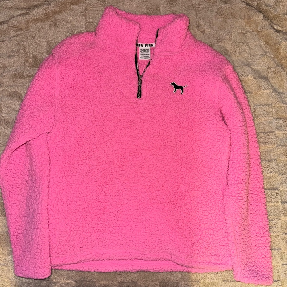Victoria's Secret Pink Sherpa Pullover